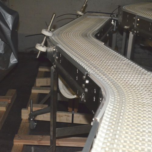 Dorner Approx 12 in W x 13 ft L S-Shaped Conveyor with S/S Frame