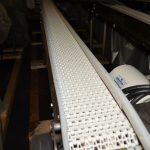 Dorner 6 in W x 14.5 ft L Straight Conveyor with Plastic Interlocking Chain
