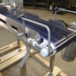 Dorner 12 in W x 5 ft L Straight Flat Belt Conveyor with S/S Frame