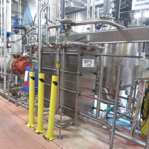 Complete S/S Pasteurization System w/ SPX Plate and Frame Heat Exchanger, Pumps, Etc