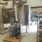 500 Gallon Lee Vertical 316 S/S Jacketed Sweep Scrape Agitated Tank
