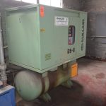 30 HP Sullair Model ES830H Rotary Screw Air Compressor with Refrigerated Air Dryer