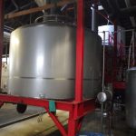 Approx 8,000 -10,000 Gallon Santrosa S/S Hot Water Tank with Insulation