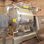 Advanced Food Systems Model ABM1000 1,000 Pound Stainless Steel Batch Mixer