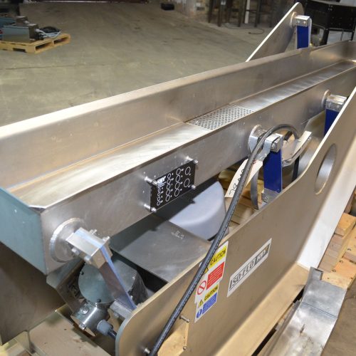 Key Technology Model S114322 Iso-Flow 12 in W x 102 in L S/S Vibratory Conveyor
