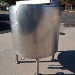 200 Gallon Tolan 316 S/S Vertical Jacketed Tank