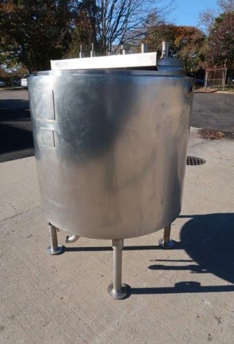 200 Gallon Tolan 316 S/S Vertical Jacketed Tank