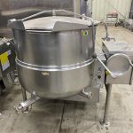 60 Gallon Cleveland Model KGL60T S/S Self Contained Tilting Steam Kettle