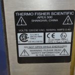 Thermo Scientific Model Apex500 S/S 10 in W x 4 3/4 in H Aperture Metal Detector