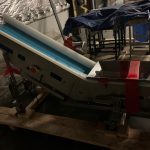 Kleenline 14 in W S/S Incline Conveyor with Flat Sanitary Belt