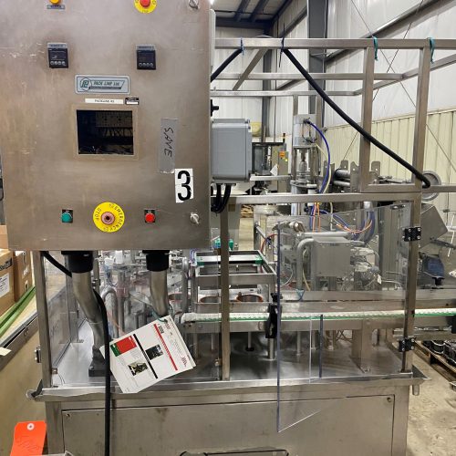 Pack Line Model NB070 S/S Single Head Rotary Cup Filler and Sealer