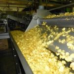 Complete Fabcon 120 kgs Per Hour Potato and Vegetable Chip / Crisp Processing Line