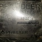 Pfaudler Model RP1014 (14) Head S/S Rotary Piston Filler