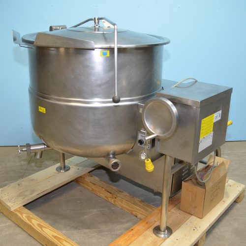 80 Gallon Cleveland Model KGL80T S/S Self Contained Tilting Steam Kettle