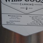 Wild Goose Model WGC250 Complete (4) Head Canning  Line