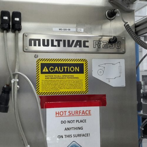 Multivac Model R230 S/S Vacuum Thermoforming Packaging Machine
