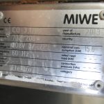Miwe Model CO31208 Triple Deck Electric Deck Ovens with Stands
