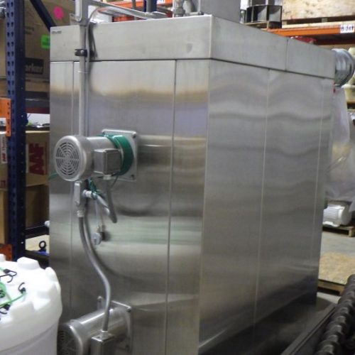 Liquid Nitrogen Crust Freezer with (4) Carts