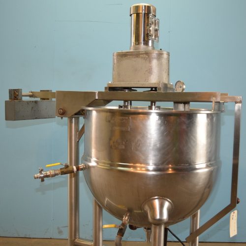 100 Gallon Groen Model TA100 S/S Jacketed Twin Agitated Kettle