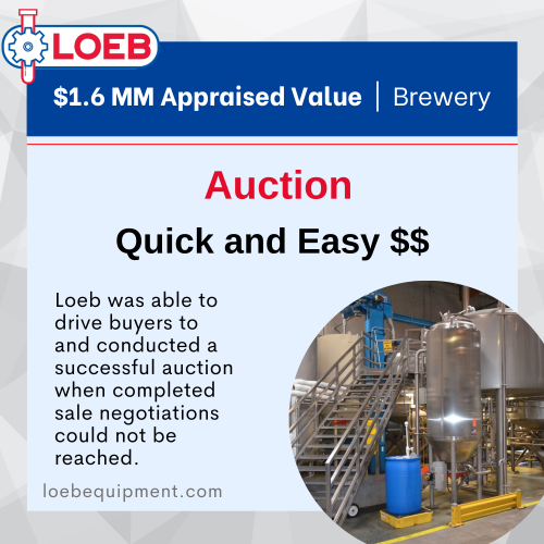 Brewery Auction Appraisal California