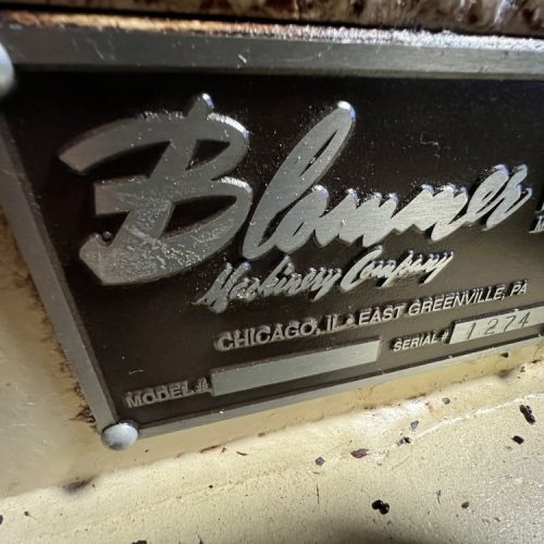 Blommer 60 in Diameter x 42 in Deep Carbon Steel Chocolate Melter
